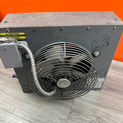 Dayton Hydronic Unit Heater 5PV19 - Wall and Ceiling Water, 18,400 BTU/HR