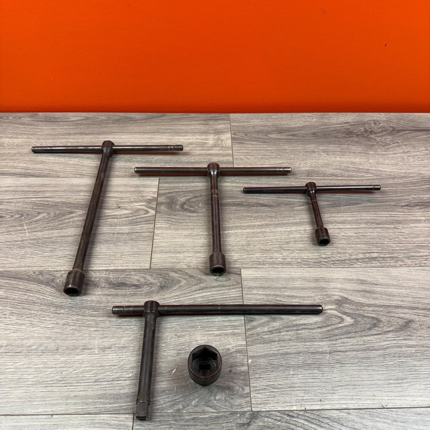 Vintage Dowidat T Bar Wrench Socket Set Germany