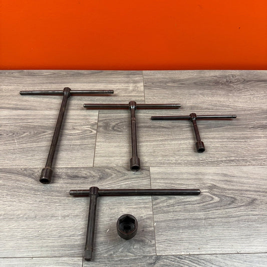 Vintage Dowidat T Bar Wrench Socket Set Germany
