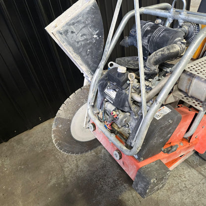 Husqvarna FS524 24" Self-Propelled Walk Behind Concrete Saw Honda GX630 – 122HRS5