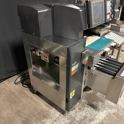 Teraokla DIGI AW-4600 Meat Wrapper Shrink Wrap Station DPS-4600 Scale & Labeler