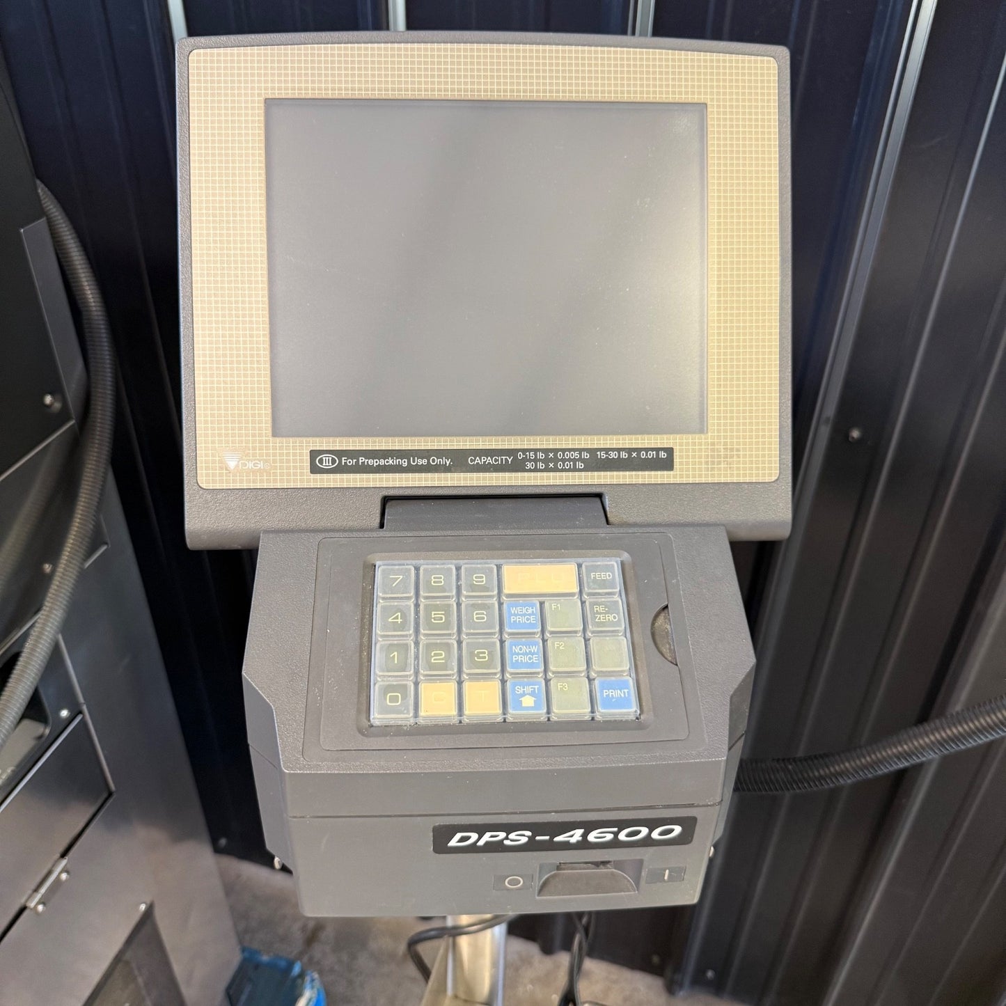 DIGI AW-4600 Meat Wrapper Shrink Weigh Label Wrap Station DPS-4600 Scale Labeler