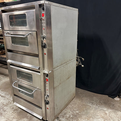 Montaque Vectaire Natrual Gas Double Stack Full Size Convection Oven