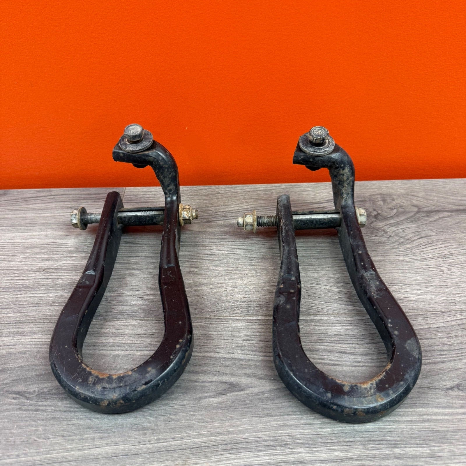 15-19 Chevy Silverado 2500HD OEM Tow Hooks | Front Frame Recovery Hooks w/ Bolts0