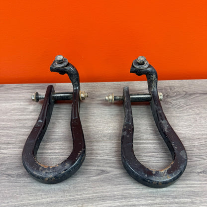15-19 Chevy Silverado 2500HD OEM Tow Hooks | Front Frame Recovery Hooks w/ Bolts0