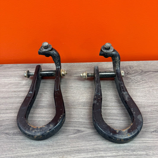 15-19 Chevy Silverado 2500HD OEM Tow Hooks | Front Frame Recovery Hooks w/ Bolts0