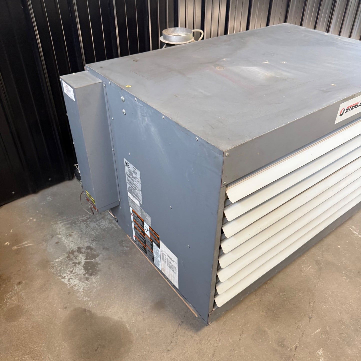 Sterling TF-400 Gas Fired Heater 400,000 btu | Warehouse Shop Green House2