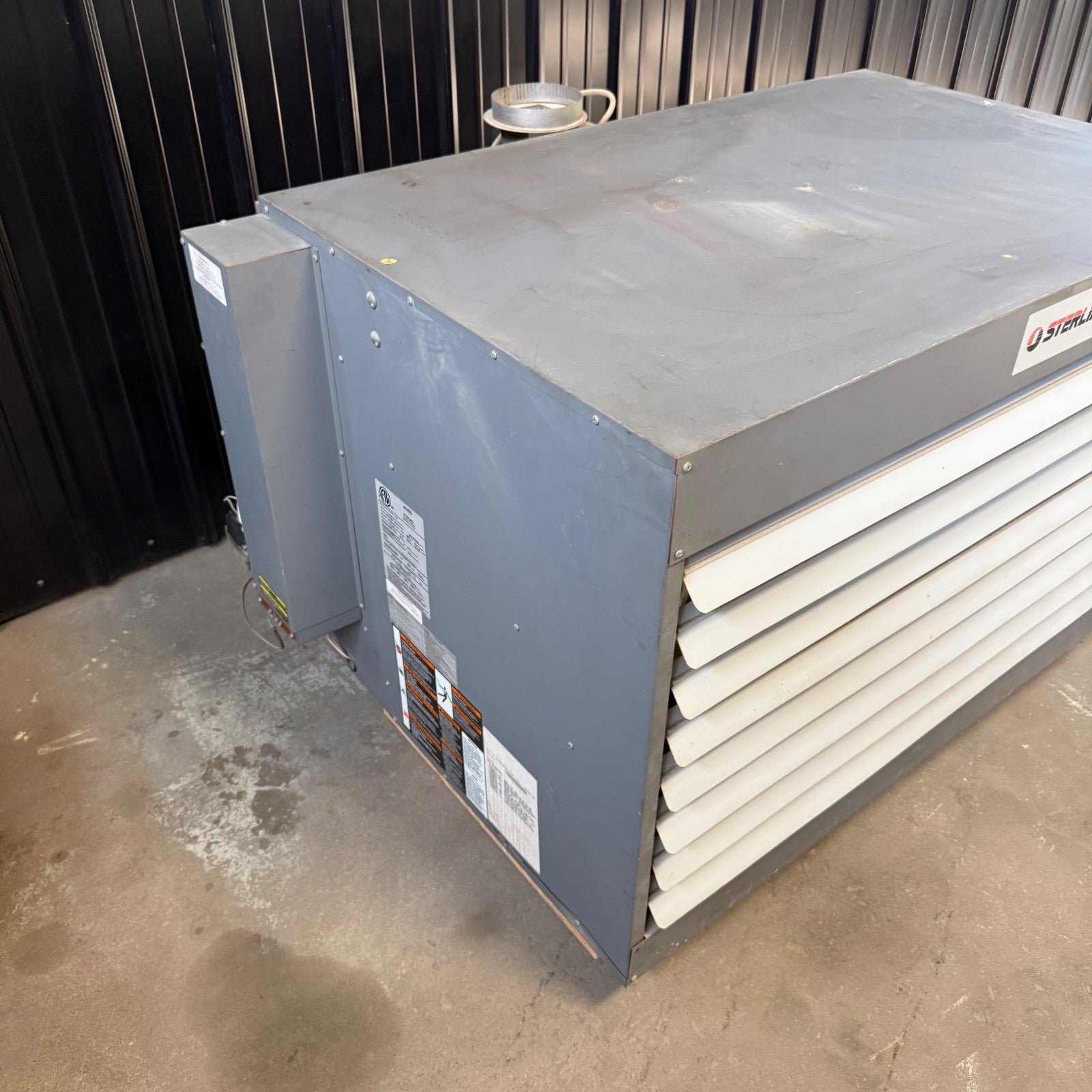 Sterling TF-400 Gas Fired Heater 400,000 btu | Warehouse Shop Green House2
