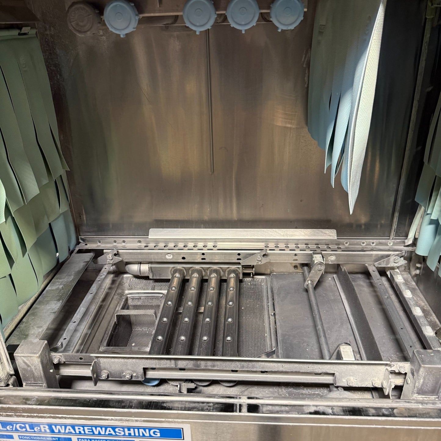 Hobart CL44E - High Temp Conveyor Dishwasher w/ Water Tank Heat Booster6