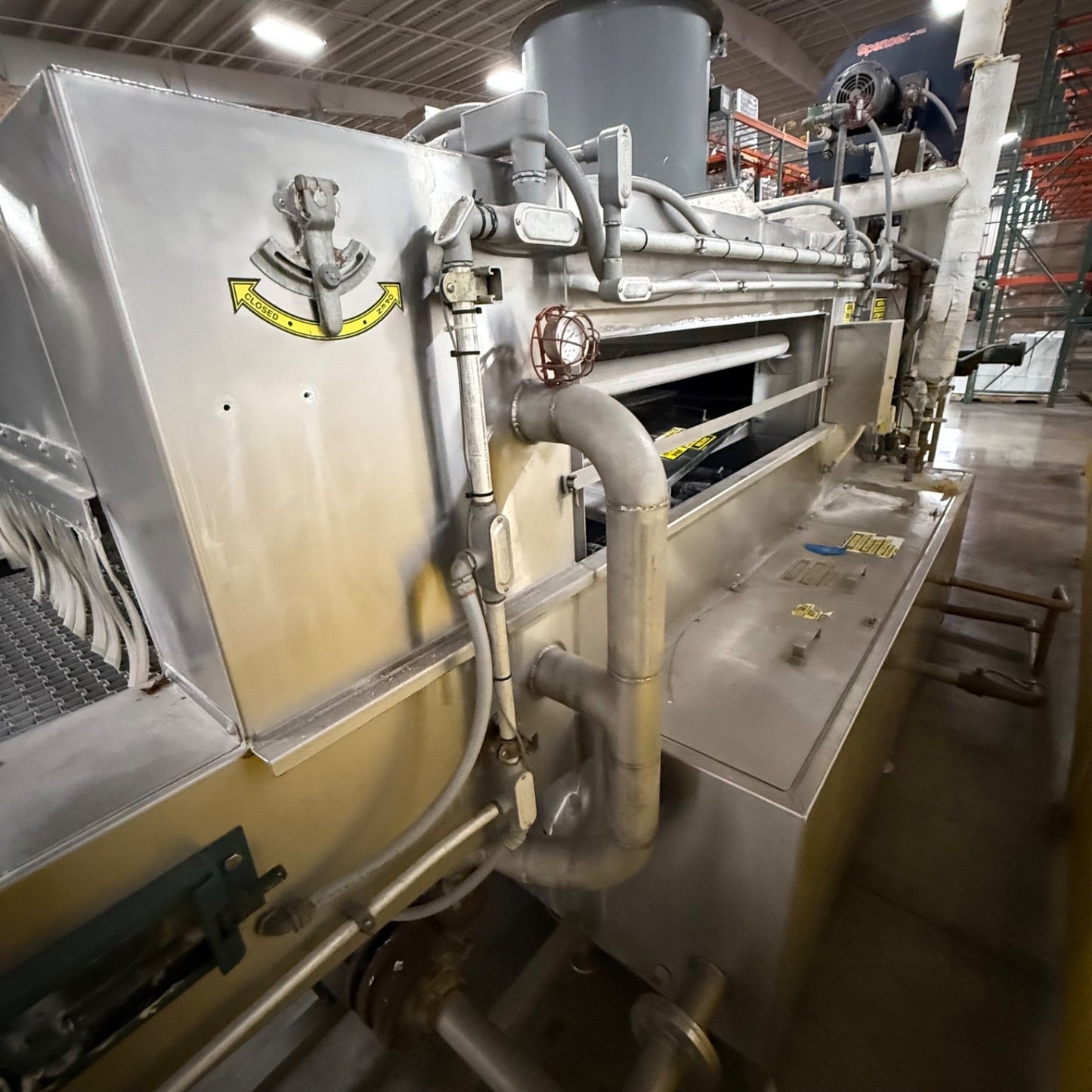 Alvey Conveyer Dishwasher | Pots Pans Trays | Industrial Commercial | Steam