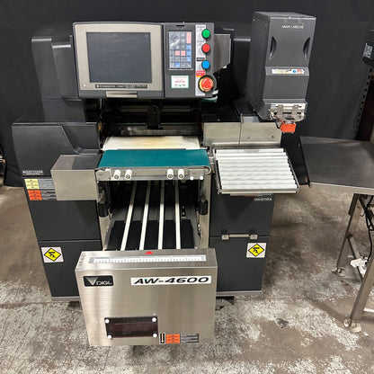 Teraokla DIGI AW-4600 Meat Wrapper Shrink Wrap Station DPS-4600 Scale & Labeler