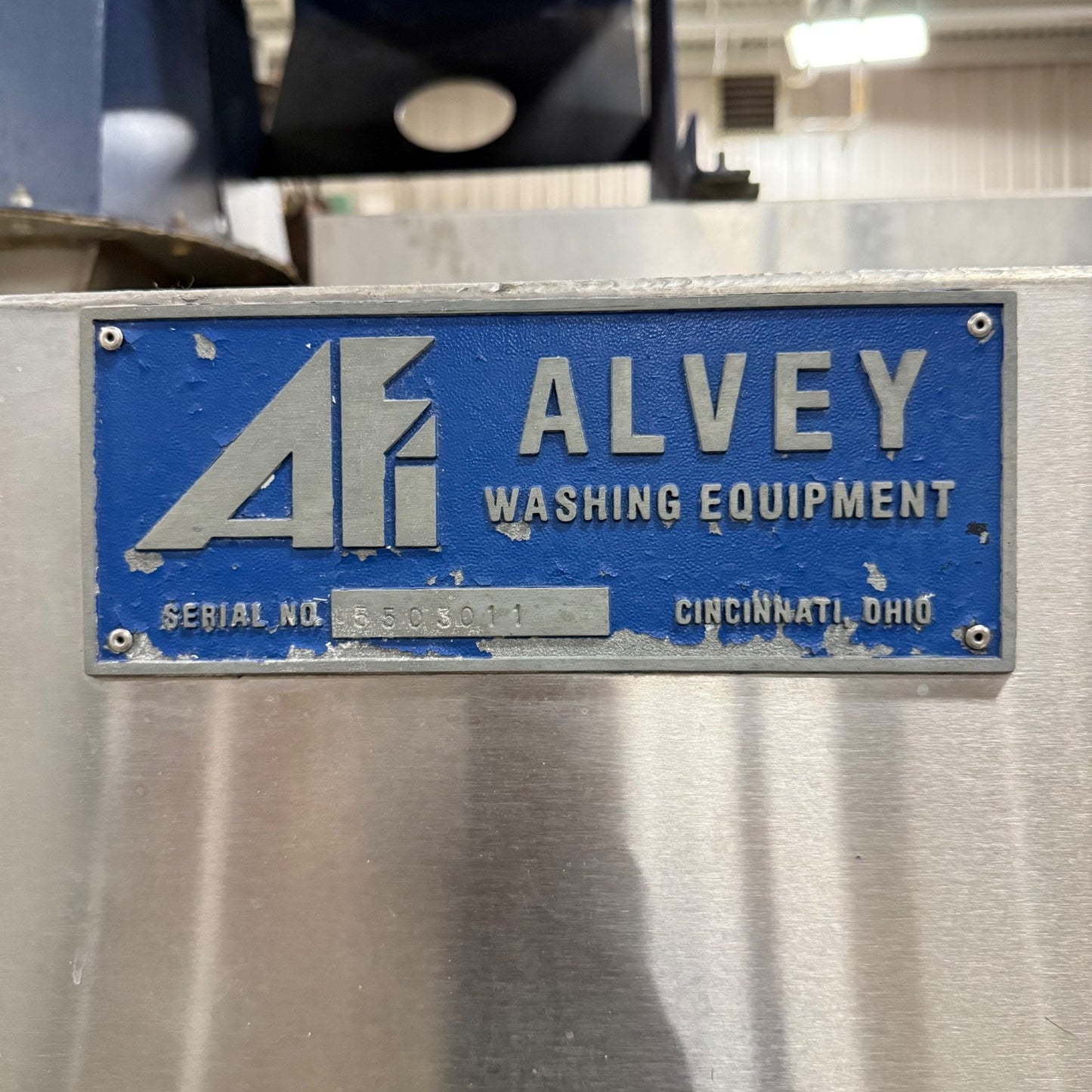 Alvey Conveyer Dishwasher | Pots Pans Trays | Industrial Commercial | Steam