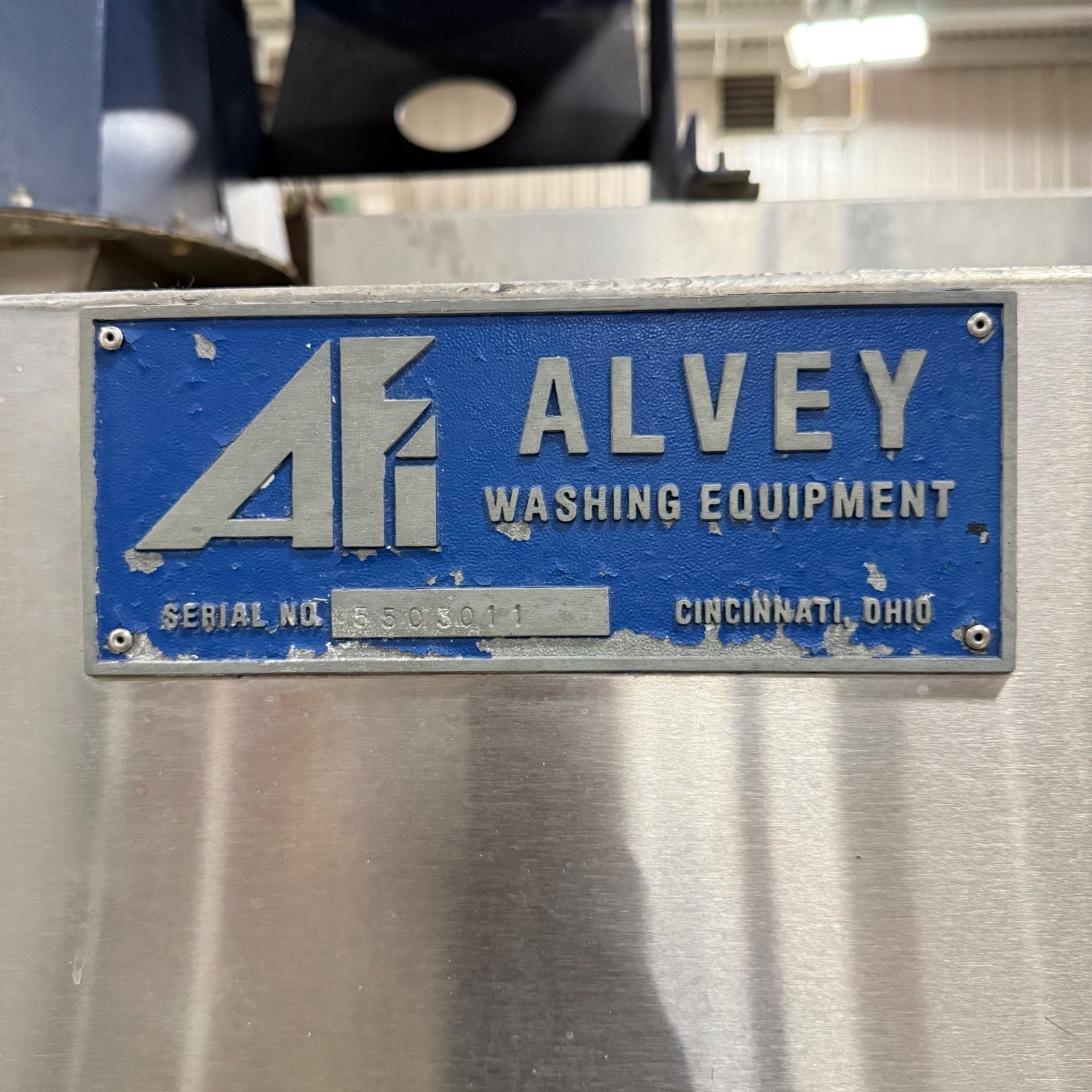 Alvey Conveyer Dishwasher | Pots Pans Trays | Industrial Commercial | Steam