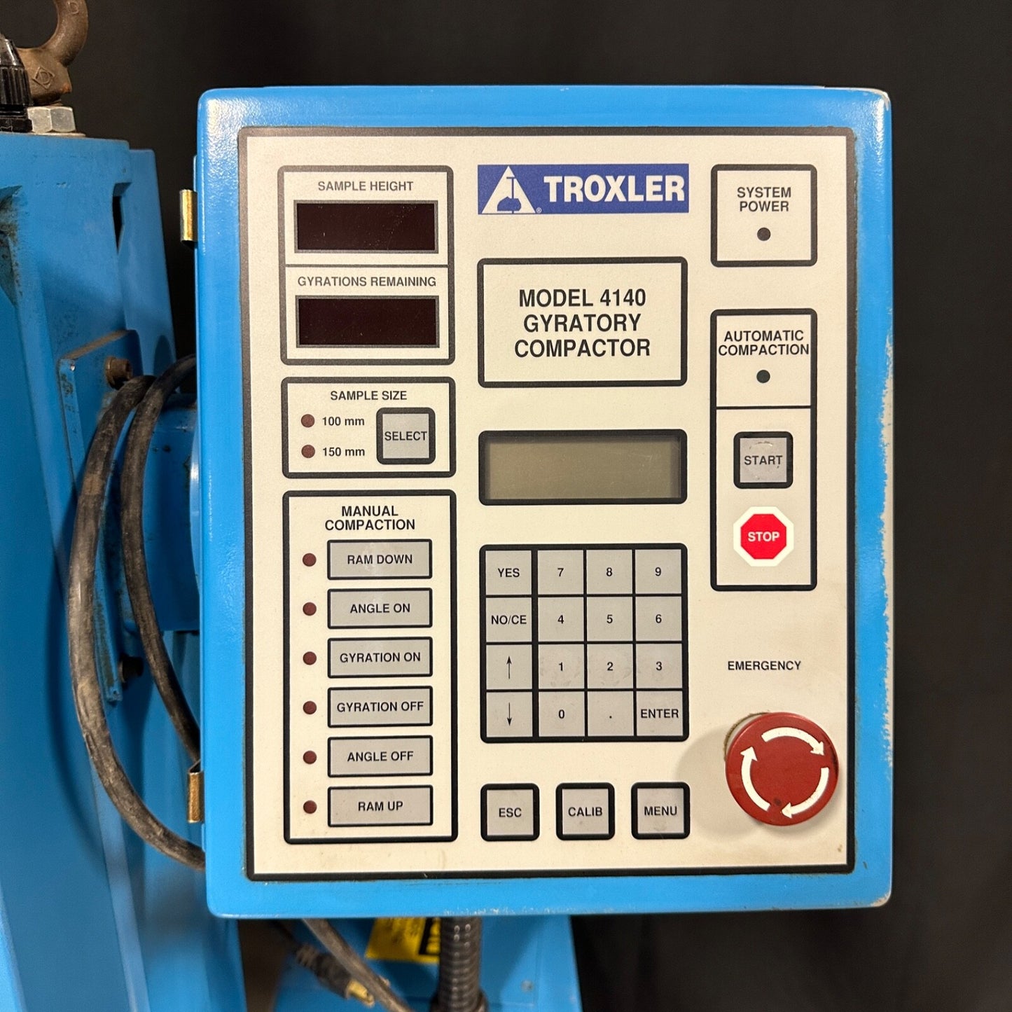 Troxler 4140 Gyratory Asphalt Compactor - Road Paving