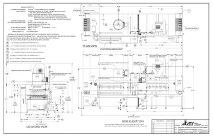 Alvey Conveyer Dishwasher | Pots Pans Trays | Industrial Commercial | Steam