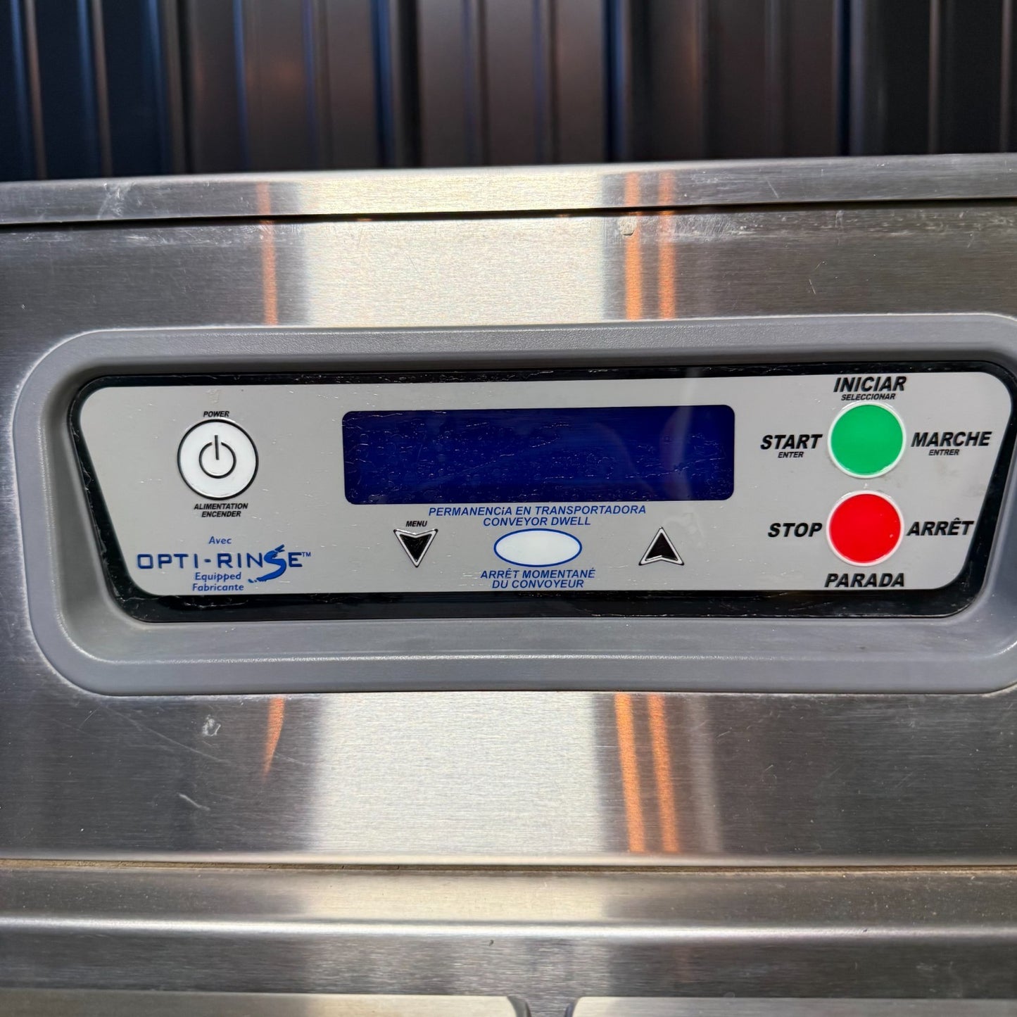 Hobart CL44E - High Temp Conveyor Dishwasher w/ Water Tank Heat Booster9