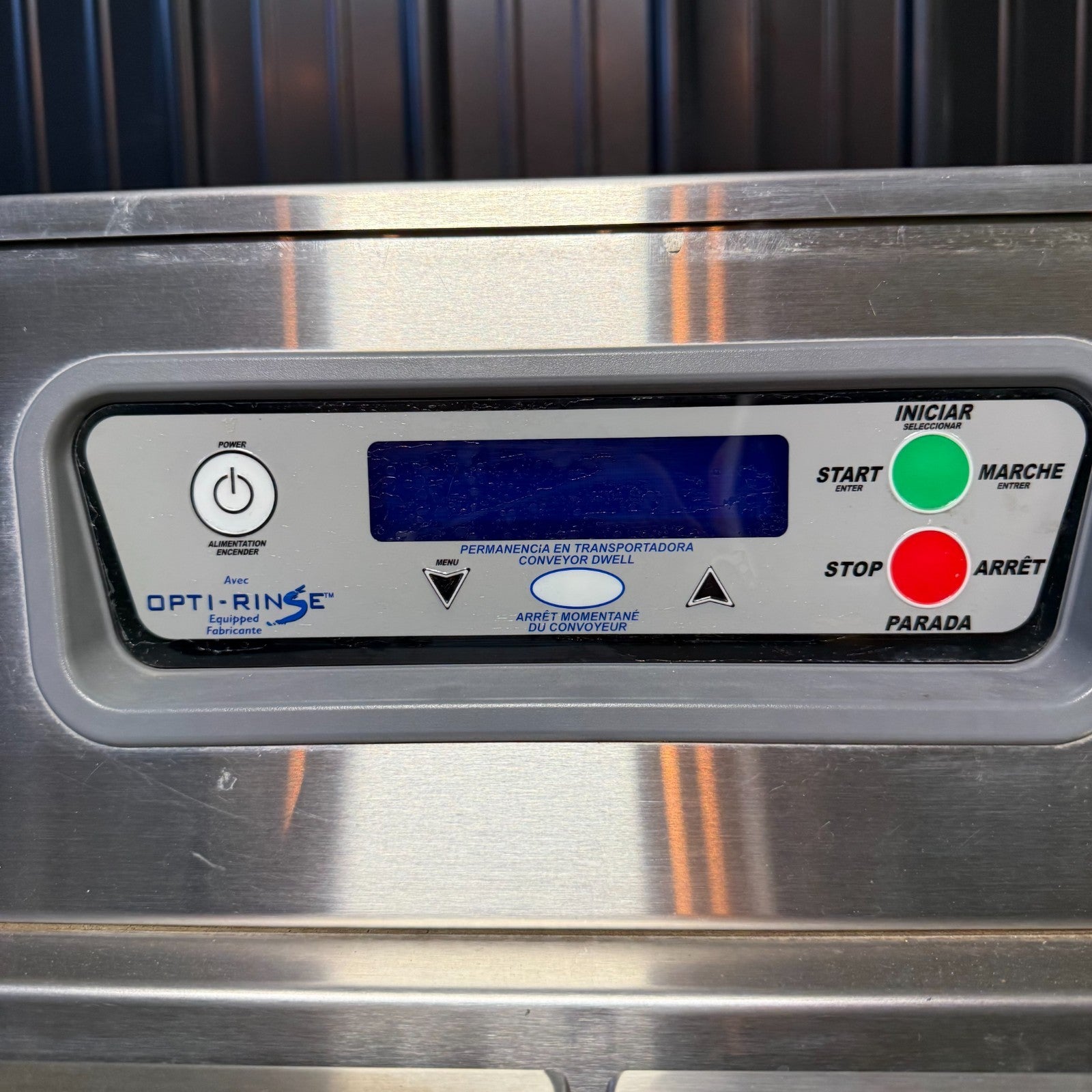Hobart CL44E - High Temp Conveyor Dishwasher w/ Water Tank Heat Booster9