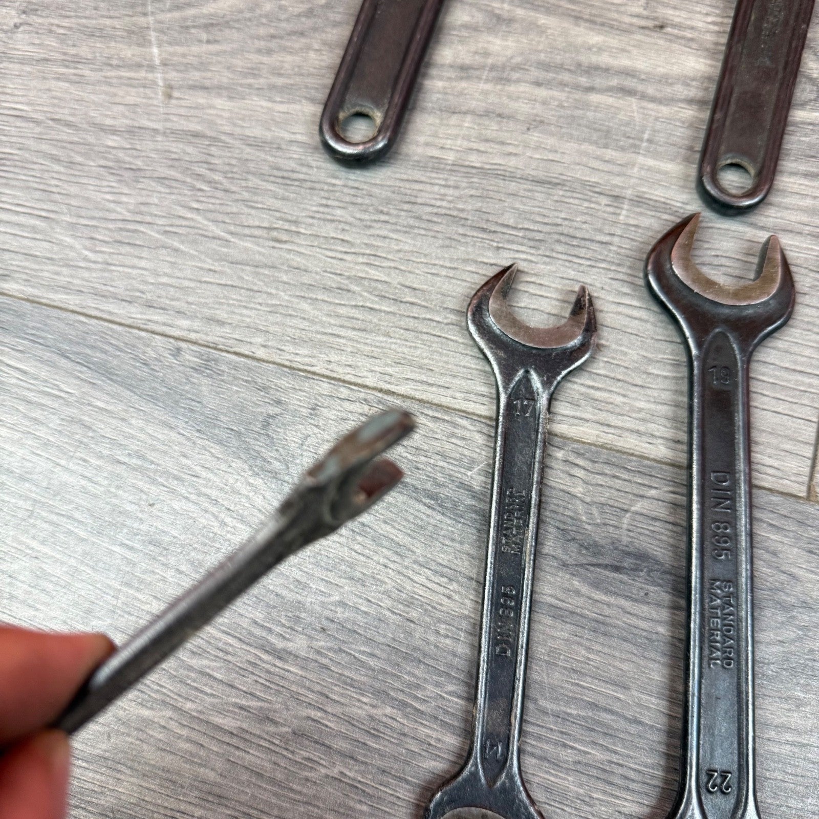 Vintage Dowidat Wrench Set - Machinist - Din 984 - 36, 32, 30, 22, 19, 17, 14