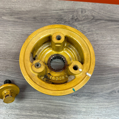 CAT Caterpillar 242D Skid Steer Crank Crankshaft Pulley w/ BOLT C3.3B Kubota