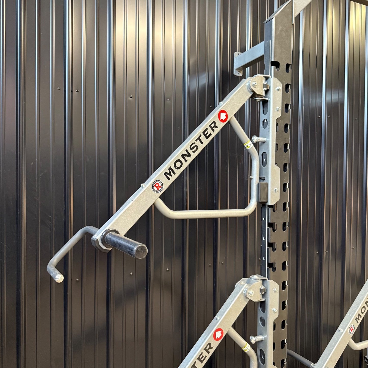 Rogers Athletic Brute Rack w/ Monster Incline Arms | Wall Mount Gym Equipment