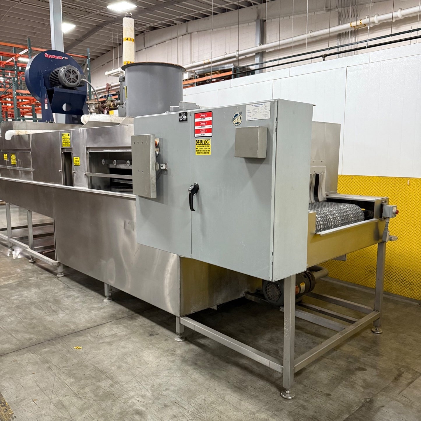 Alvey Conveyer Dishwasher | Pots Pans Trays | Industrial Commercial | Steam