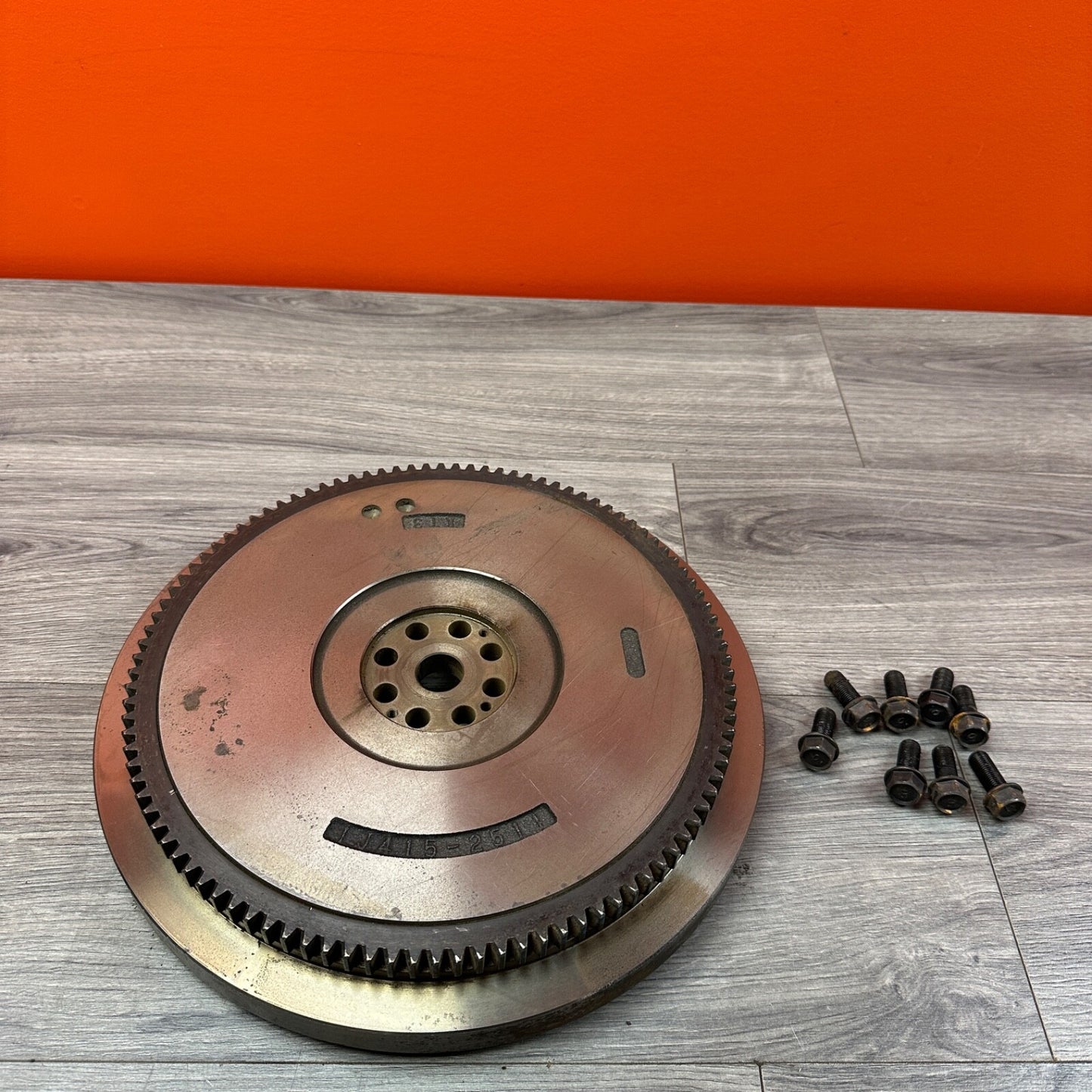 2014 CAT Caterpillar 242D Skid Steer Flywheel w/ BOLTS C3.3B Kubota