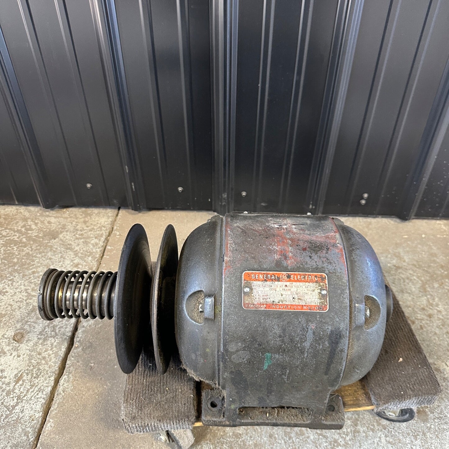 Heidelberg Windmill Printing Press Electric Motor - General Electric 5K204E7