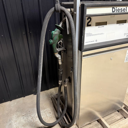 Gasboy Atlas 9853K 9800 Series Dual Fuel Pump - Diesel Dispenser Stainless Steel
