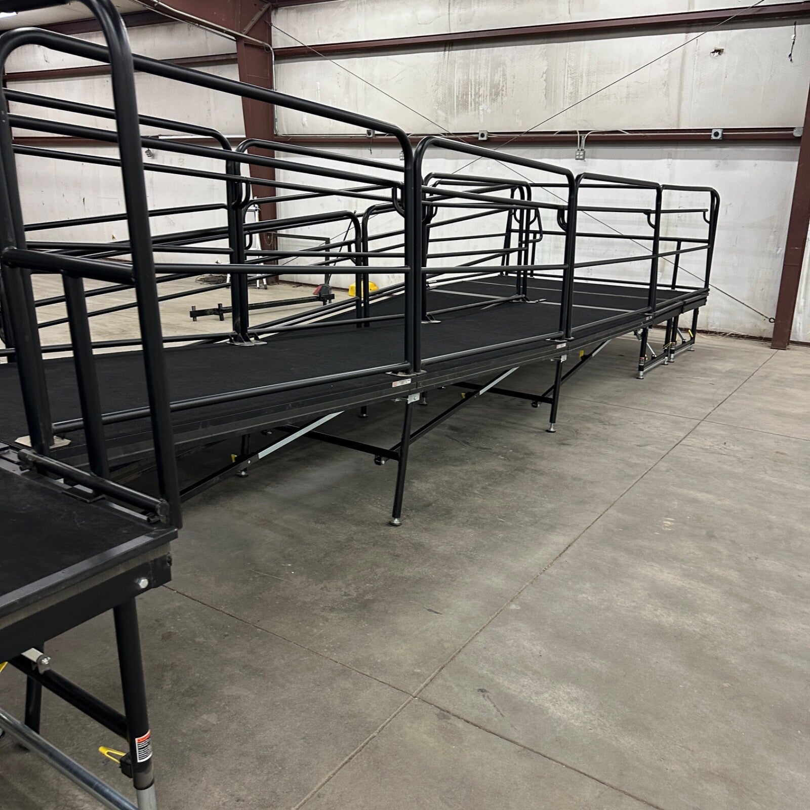 Sico Stage Ramp Assembly - Folding w/ Carts - Wheelchair Access - Concert Music