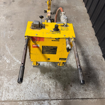 E-Z Drill Inc. Concrete Utility Drill | Air Powered7