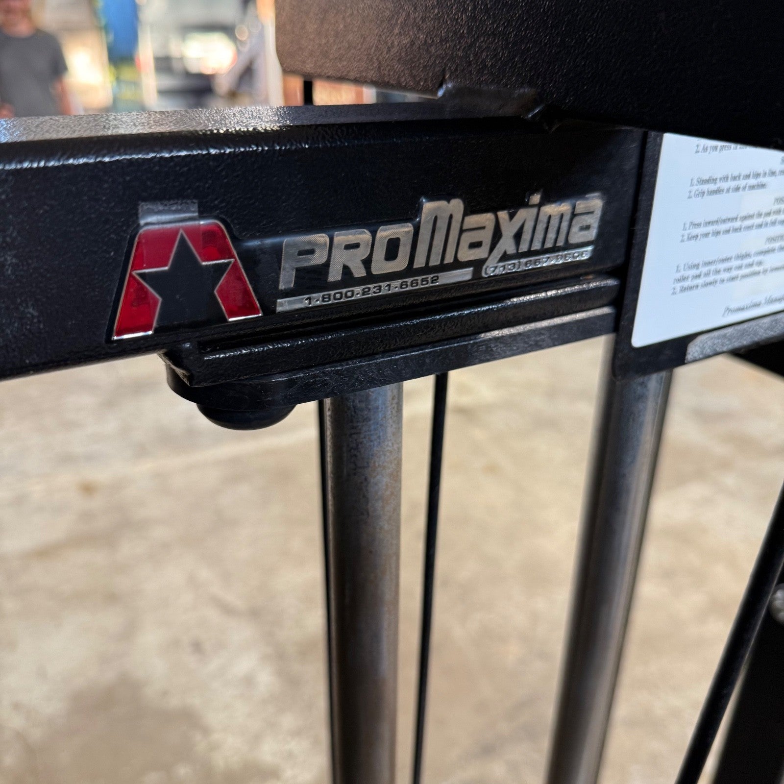 Promaxima Plate Loaded Hip & Glute Thrust Machine | Gym Exercise Equipment