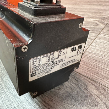 60:1 Right Angle Reducer MotoVario 040 Gearbox NMRV040 & MPM893-1951 Servo Motor