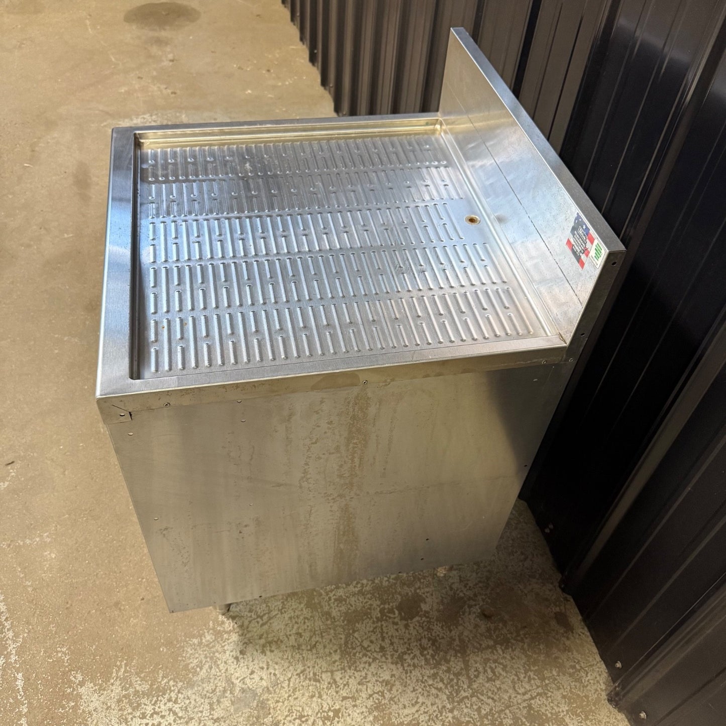 Perlick 7055A-D Drying Rack Glass Underbar Storage Cabinet