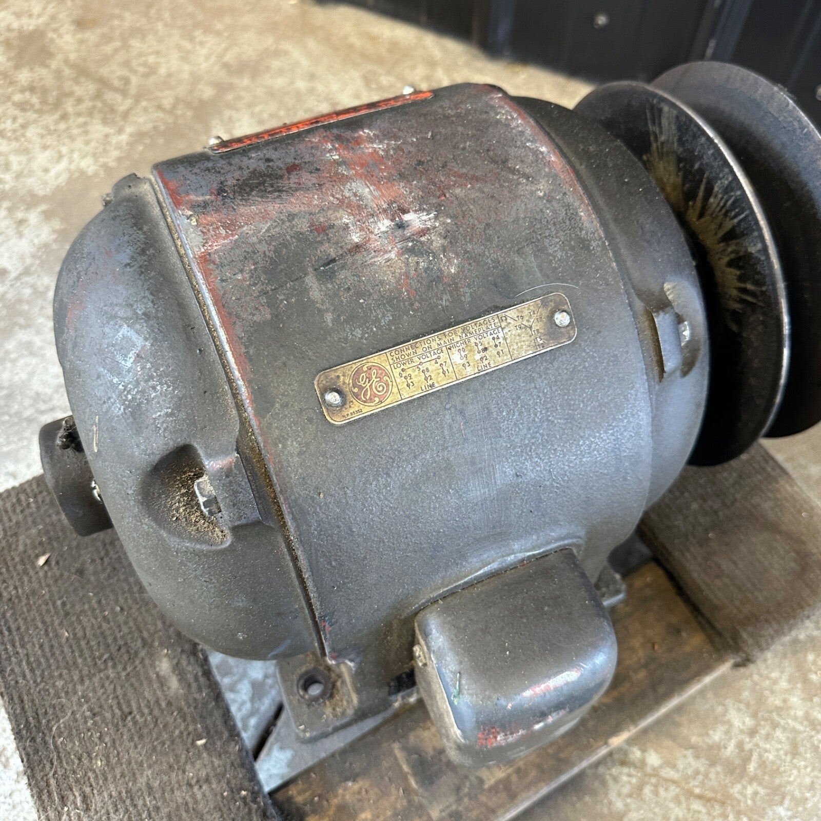 Heidelberg Windmill Printing Press Electric Motor - General Electric 5K204E7
