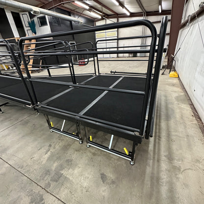 Sico Stage Ramp Assembly - Folding w/ Carts - Wheelchair Access - Concert Music