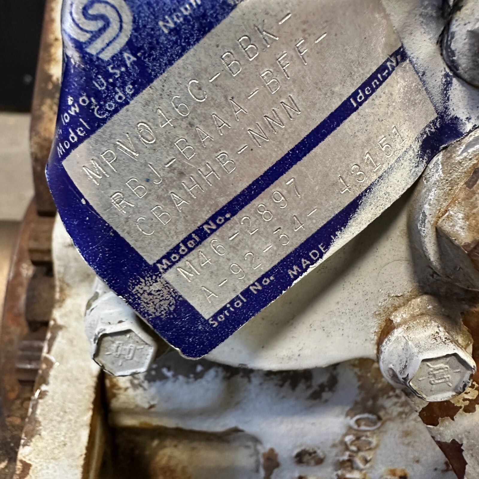 Hydraulic Pump Genie S60 - MVP046C - Hydraulic Displacement Control