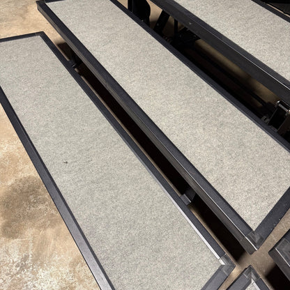 (2) Wenger Signature Series Choral Stage Risers 4-Step Performance Choir Folding