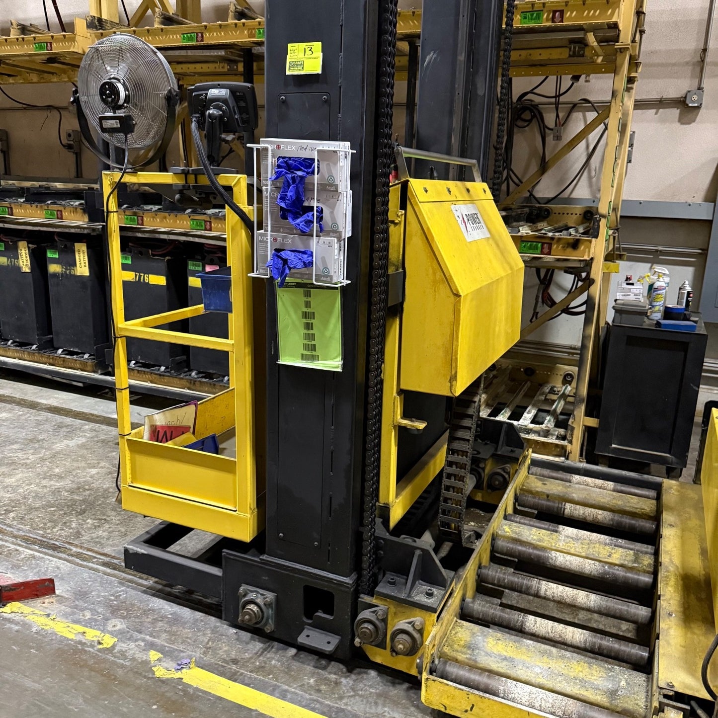 MTC Forklift Battery Exchanger - Multi Level Storage Power Charger