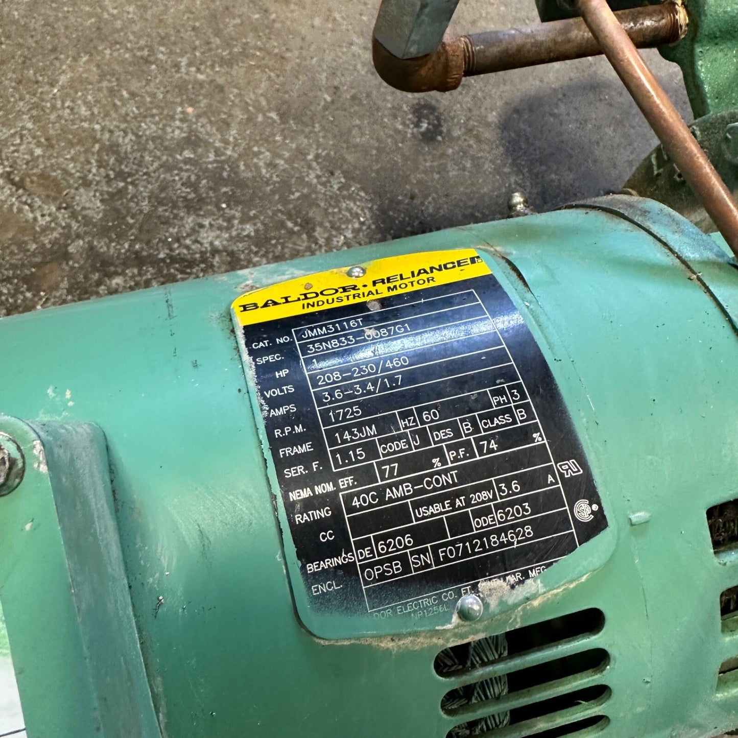 Taco Water Pump 1HP 1750RPM 90 GPM 20Ft Head - 2" Inlet Outlet - EC Series