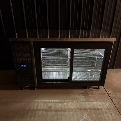 Perlick SDPS60 60" Black Pass-Thru Sliding Door Back Bar Refrigerator12