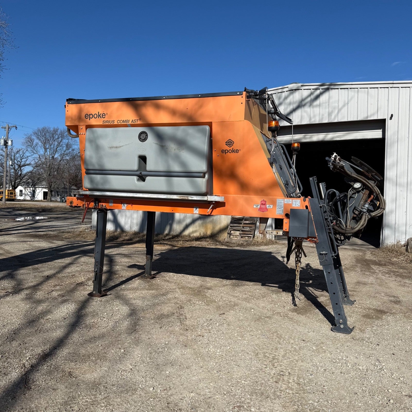 Epoke SH4902 Sirius AST Salt & Sand Spreader & Liquid Brine - Dump Truck1