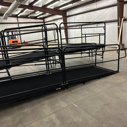 Sico Stage Ramp Assembly - Folding w/ Carts - Wheelchair Access - Concert Music