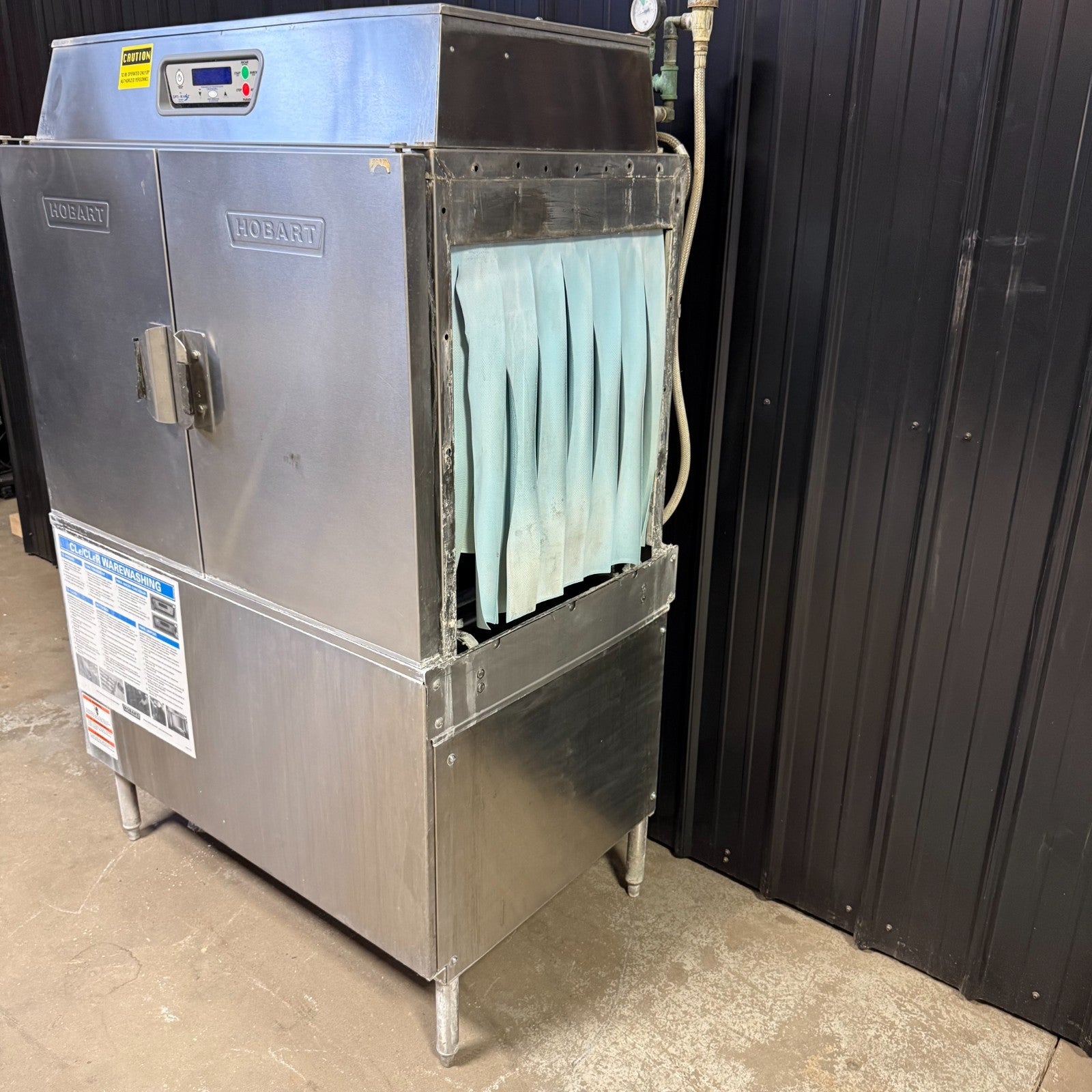 Hobart CL44E - High Temp Conveyor Dishwasher w/ Water Tank Heat Booster4