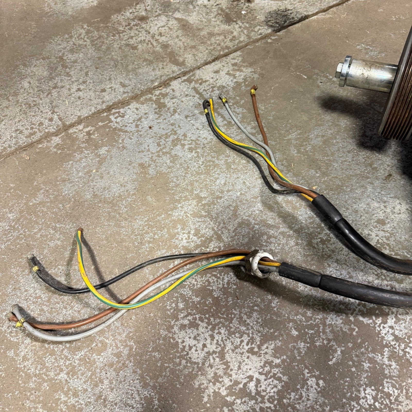 Siemens 1la9166-2ka90-zn03 Kaeser Sigma Compressor Motor 25Hp 460V 3PH