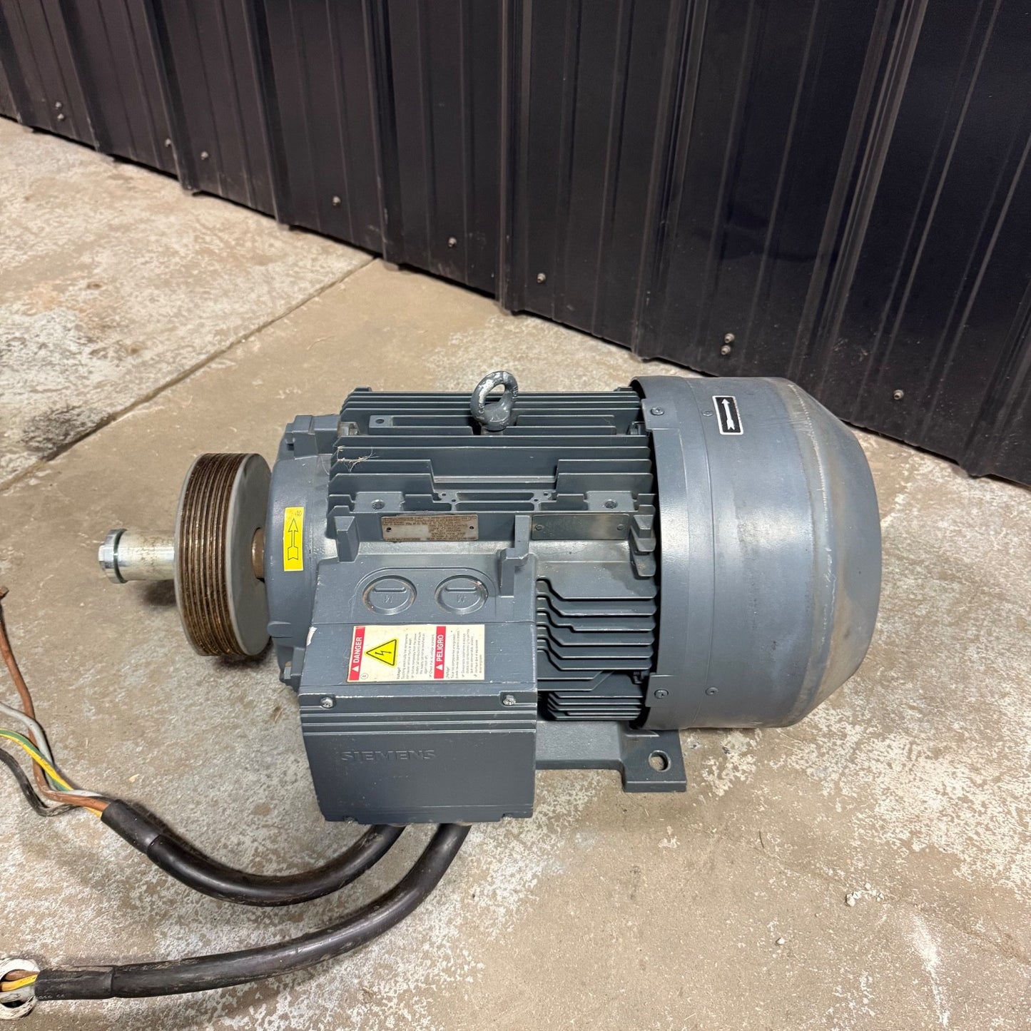 Siemens 1la9166-2ka90-zn03 Kaeser Sigma Compressor Motor 25Hp 460V 3PH