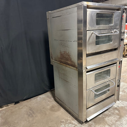Montaque Vectaire Natrual Gas Double Stack Full Size Convection Oven