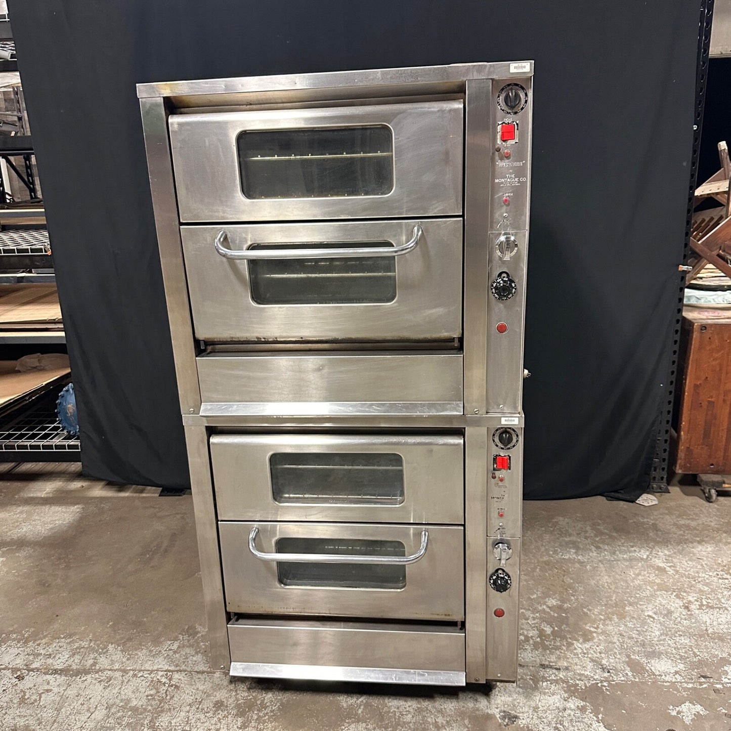 Montaque Vectaire Natrual Gas Double Stack Full Size Convection Oven