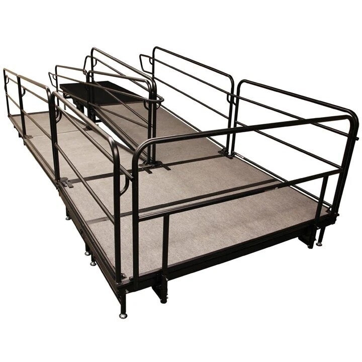 Sico Stage Ramp Assembly - Folding w/ Carts - Wheelchair Access - Concert Music