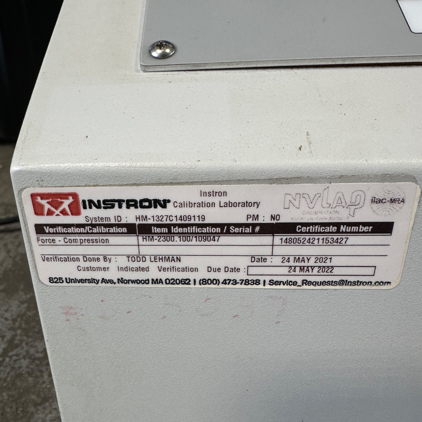 Humboldt HM-1327 Marshall Loader | Asphalt Soil Tester Compressor TSR Load Frame