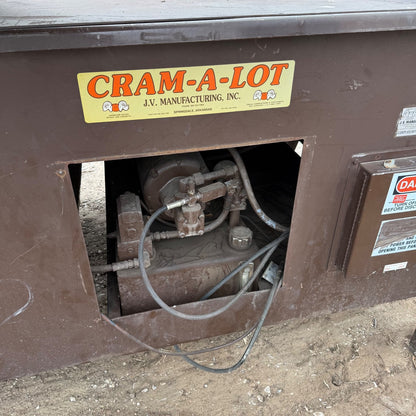 J.V. Manufacturing CRAM-A-LOT | C0-02 | 2 Yard Trash Compactor Dumpster6